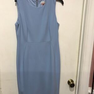 Calvin Klein Light Blue Midi Dress